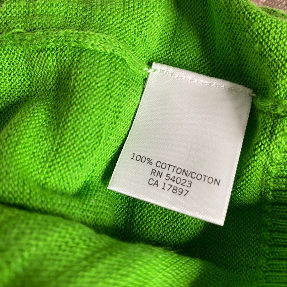 BANANA REPUBLIC Cropped Cardigan 100% Cotton - Picture 4 of 6